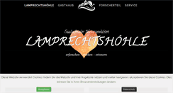 Desktop Screenshot of lamprechtshoehle.at